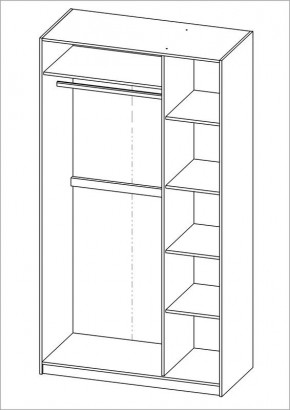 Шкаф ПЕГАС трехдверный, цвет белый в Кудымкаре - kudymkar.ok-mebel.com | фото