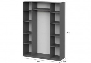 Шкаф платяной Даиго в Кудымкаре - kudymkar.ok-mebel.com | фото 3