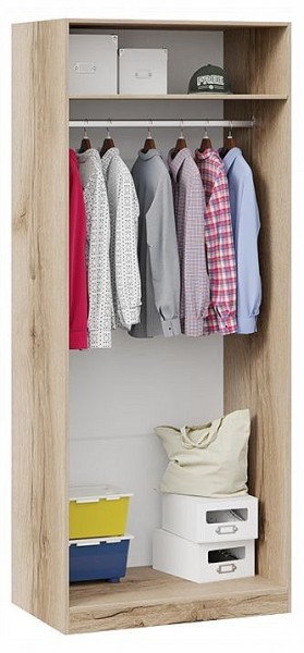 Шкаф платяной Фьюжн ТД-260.07.02 в Кудымкаре - kudymkar.ok-mebel.com | фото 3