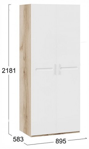 Шкаф платяной Фьюжн ТД-260.07.02 в Кудымкаре - kudymkar.ok-mebel.com | фото 4