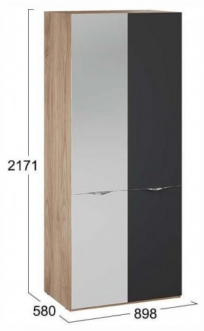Шкаф платяной Глосс СМ-319.07.005 в Кудымкаре - kudymkar.ok-mebel.com | фото 4