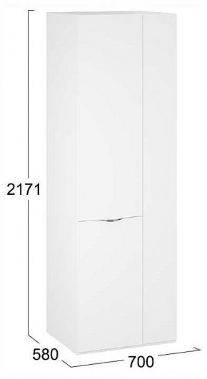 Шкаф платяной Глосс СМ-319.07.006 в Кудымкаре - kudymkar.ok-mebel.com | фото 4