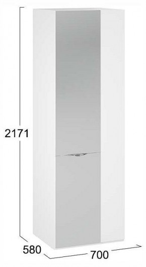 Шкаф платяной Глосс СМ-319.07.007 в Кудымкаре - kudymkar.ok-mebel.com | фото 4