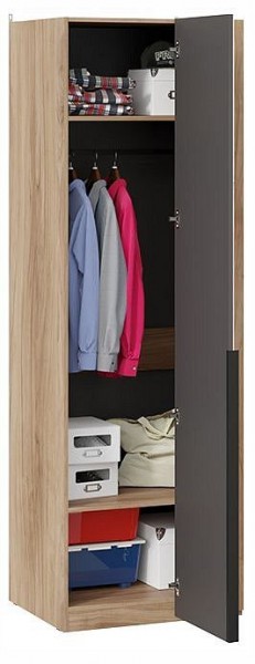 Шкаф платяной Порто СМ-393.07.007 в Кудымкаре - kudymkar.ok-mebel.com | фото 2