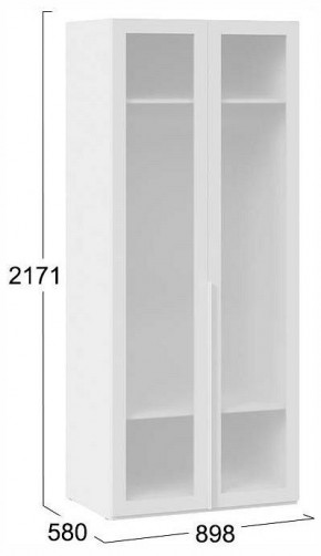 Шкаф платяной Порто СМ-393.07.009 в Кудымкаре - kudymkar.ok-mebel.com | фото 3