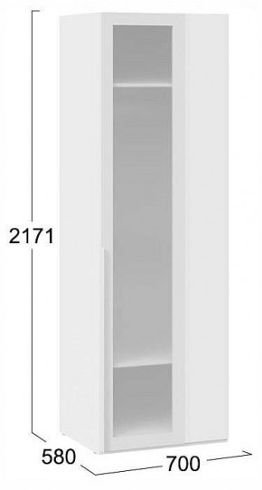 Шкаф платяной Порто СМ-393.07.011 в Кудымкаре - kudymkar.ok-mebel.com | фото 4