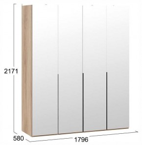 Шкаф платяной Порто СМ-393.07.109 в Кудымкаре - kudymkar.ok-mebel.com | фото