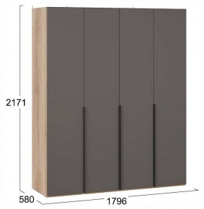 Шкаф платяной Порто СМ-393.07.110 в Кудымкаре - kudymkar.ok-mebel.com | фото 3