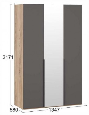 Шкаф платяной Порто СМ-393.07.112 в Кудымкаре - kudymkar.ok-mebel.com | фото 3