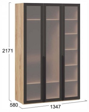 Шкаф платяной Порто СМ-393.07.117 в Кудымкаре - kudymkar.ok-mebel.com | фото 4