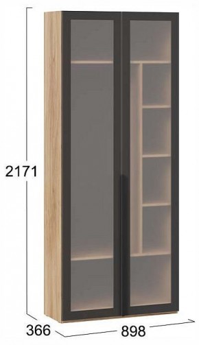 Шкаф платяной Порто СМ-393.07.226 в Кудымкаре - kudymkar.ok-mebel.com | фото 4