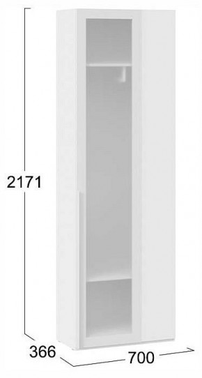 Шкаф платяной Порто СМ-393.07.233 в Кудымкаре - kudymkar.ok-mebel.com | фото 4