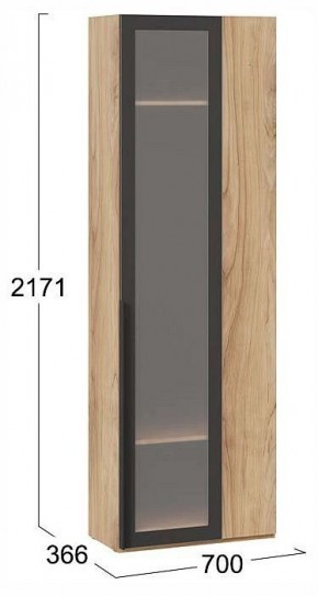 Шкаф платяной Порто СМ-393.07.233 в Кудымкаре - kudymkar.ok-mebel.com | фото 3