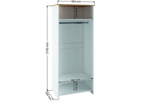 Шкаф платяной Теодора в Кудымкаре - kudymkar.ok-mebel.com | фото 3