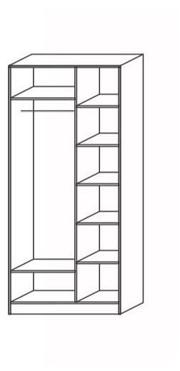 Шкаф платяной Венеция в Кудымкаре - kudymkar.ok-mebel.com | фото 2