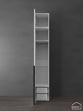Шкаф с антресолью Linnea MHR-1A-3 2450х400х510 (Белый-М 11.1.2) в Кудымкаре - kudymkar.ok-mebel.com | фото 5