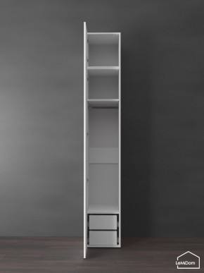 Шкаф с антресолью Linnea MHR-1POA-3 2450х400х510 (Белый-М 11.1.1) в Кудымкаре - kudymkar.ok-mebel.com | фото 5