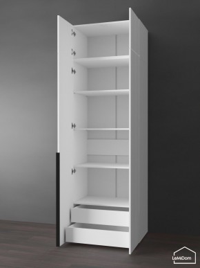 Шкаф с антресолью Linnea MHR-2A-4 2450х800х510 (Белый-М 11.1.1) в Кудымкаре - kudymkar.ok-mebel.com | фото 5