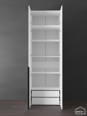 Шкаф с антресолью Linnea MHR-2A-4 2450х800х510 (Белый-М 11.1.1) в Кудымкаре - kudymkar.ok-mebel.com | фото 6
