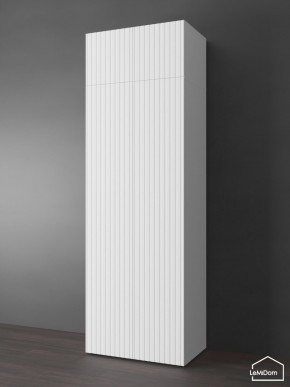 Шкаф с антресолью Linnea MHR-2POA-2 2450х800х510 (Белый-М 11.1.2) в Кудымкаре - kudymkar.ok-mebel.com | фото