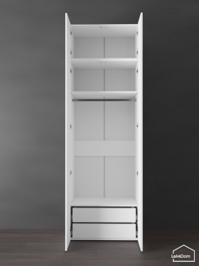 Шкаф с антресолью Linnea MHR-2POA-3 2450х800х510 (Белый-М 11.1.1) в Кудымкаре - kudymkar.ok-mebel.com | фото 5