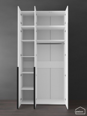 Шкаф с антресолью Linnea MHR-3A-1 2450х1200х510 (Белый-М 11.1.1) в Кудымкаре - kudymkar.ok-mebel.com | фото 5
