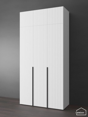 Шкаф с антресолью Linnea MHR-3A-1 2450х1200х510 (Белый-М 11.1.2) в Кудымкаре - kudymkar.ok-mebel.com | фото