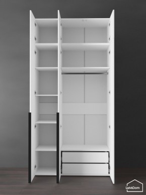 Шкаф с антресолью Linnea MHR-3A-2 2450х1200х510 (Белый-М 11.1.1) в Кудымкаре - kudymkar.ok-mebel.com | фото 6