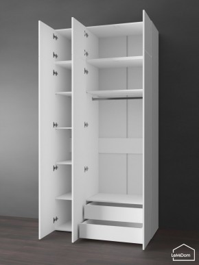Шкаф с антресолью Linnea MHR-3POA-2 2450х1200х510 (Белый-М 11.1.2) в Кудымкаре - kudymkar.ok-mebel.com | фото 5