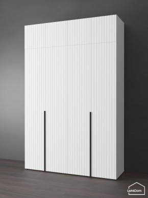 Шкаф с антресолью Linnea MHR-4A-2 2450х1600х510 (Белый-М 11.1.1) в Кудымкаре - kudymkar.ok-mebel.com | фото