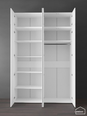 Шкаф с антресолью Linnea MHR-4POA-1 2450х1600х510 (Белый-М 11.1.1) в Кудымкаре - kudymkar.ok-mebel.com | фото 4