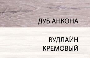 Шкаф угловой 2D, OLIVIA, цвет вудлайн крем/дуб анкона в Кудымкаре - kudymkar.ok-mebel.com | фото