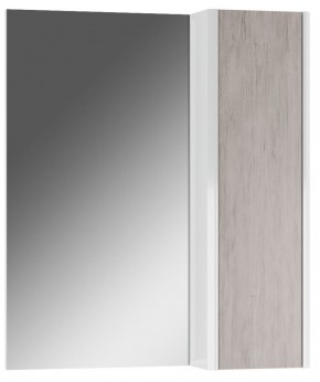 Шкаф-зеркало Uno 60 Дуб серый левый/правый Домино (DU1503HZ) в Кудымкаре - kudymkar.ok-mebel.com | фото 1