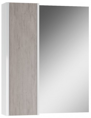 Шкаф-зеркало Uno 60 Дуб серый левый/правый Домино (DU1503HZ) в Кудымкаре - kudymkar.ok-mebel.com | фото 2