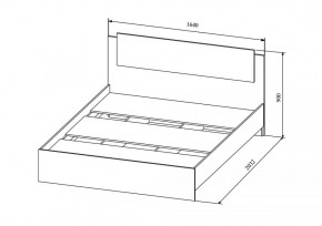 СОФИ Спальный гарнитур (модульный) в Кудымкаре - kudymkar.ok-mebel.com | фото 15