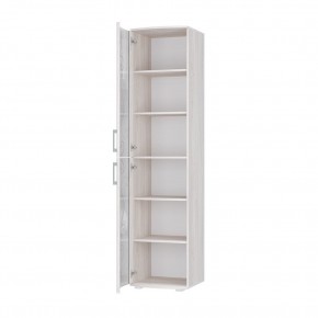 Стеклопенал Флоренция (ясень белый) в Кудымкаре - kudymkar.ok-mebel.com | фото 2