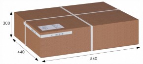 Стеллаж комбинированный Джульетта Л в Кудымкаре - kudymkar.ok-mebel.com | фото 3