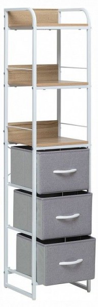 Стеллаж комбинированный Ноа в Кудымкаре - kudymkar.ok-mebel.com | фото 4