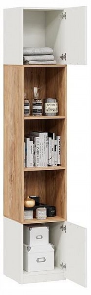 Стеллаж комбинированный Стелла в Кудымкаре - kudymkar.ok-mebel.com | фото 3