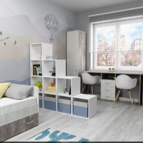 Стеллаж Ярофф №4, четырехсекционный в Кудымкаре - kudymkar.ok-mebel.com | фото 5