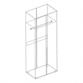 СТИЛ Шкаф 2-ств для одежды в Кудымкаре - kudymkar.ok-mebel.com | фото 2