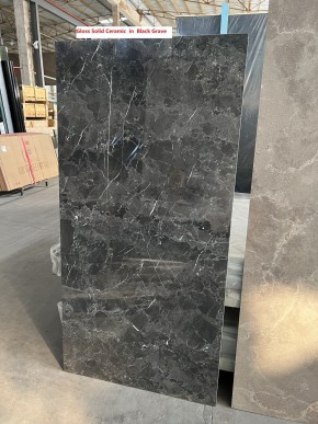 Стол ALES 180 BLACK GRAVE SOLID CERAMIC, керамика / бронзовый, ®DISAUR в Кудымкаре - kudymkar.ok-mebel.com | фото 3