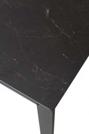 Стол CORNER 120 MATT BLACK MARBLE SOLID CERAMIC / BLACK, ®DISAUR в Кудымкаре - kudymkar.ok-mebel.com | фото 9