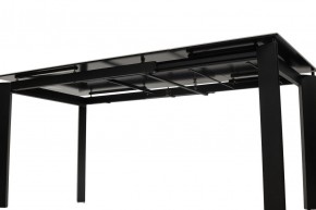 Стол CORNER 120 MATTE STATUARIO Белый мрамор матовый керамика, стекло/ черный каркас, ®DISAUR в Кудымкаре - kudymkar.ok-mebel.com | фото 9