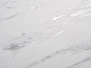 Стол CREMONA 140 KL-99 Белый мрамор матовый, итальянская керамика / черный каркас, ®DISAUR в Кудымкаре - kudymkar.ok-mebel.com | фото 2