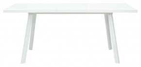 Стол ФИН 120 Белый, стекло/ Белый каркас М-City в Кудымкаре - kudymkar.ok-mebel.com | фото 2