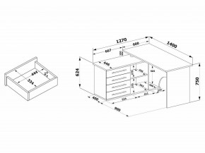 Стол компьютерный КСТ-109Л в Кудымкаре - kudymkar.ok-mebel.com | фото 4