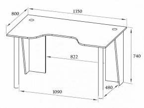 Стол компьютерный КСТ-18 в Кудымкаре - kudymkar.ok-mebel.com | фото 3