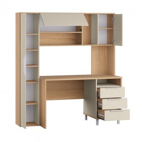 Стол рабочий 12.95 N Комфорт (Дуб сонома, Сатин 7045 PE) в Кудымкаре - kudymkar.ok-mebel.com | фото 2