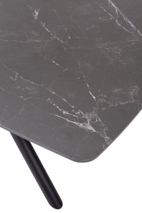 Стол RIVOLI 140 MATT BLACK MARBLE SOLID CERAMIC / BLACK, ®DISAUR в Кудымкаре - kudymkar.ok-mebel.com | фото 10